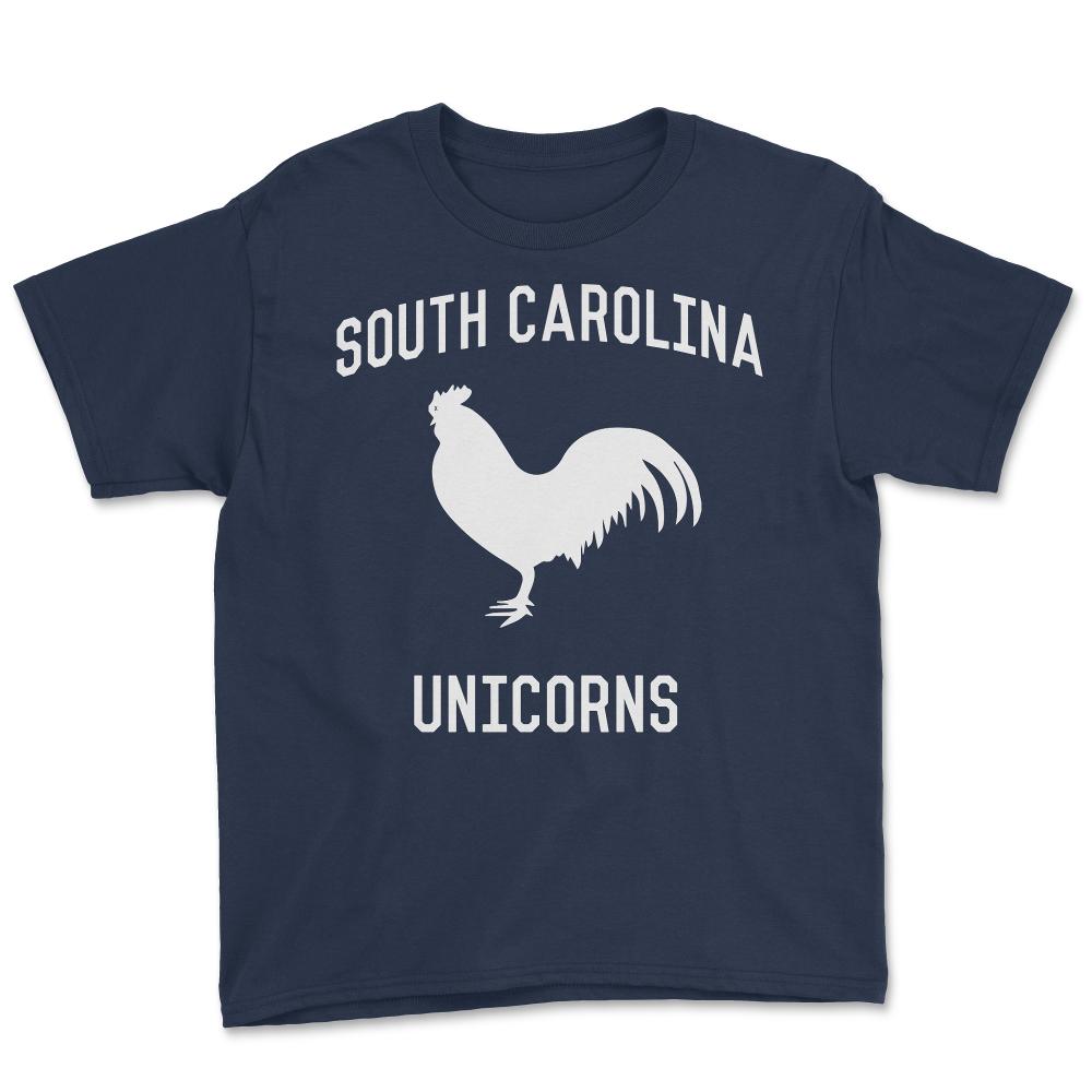 South Carolina Unicorns - Youth Tee - Navy
