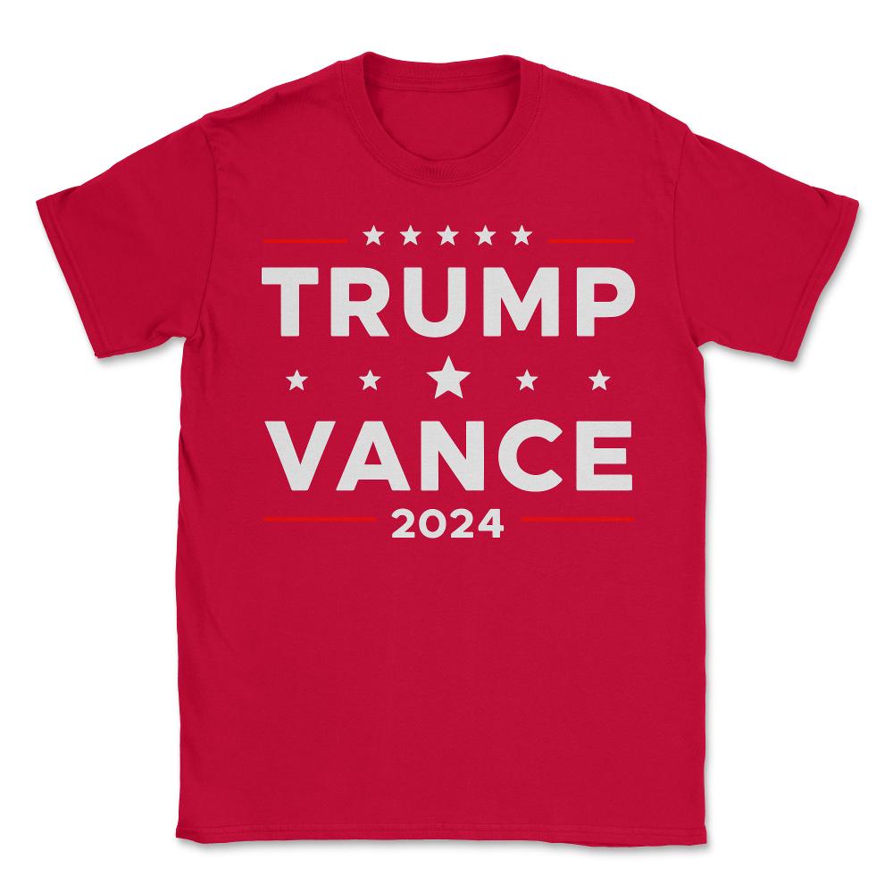 Trump Vance For President 2024 - Unisex T-Shirt - Red