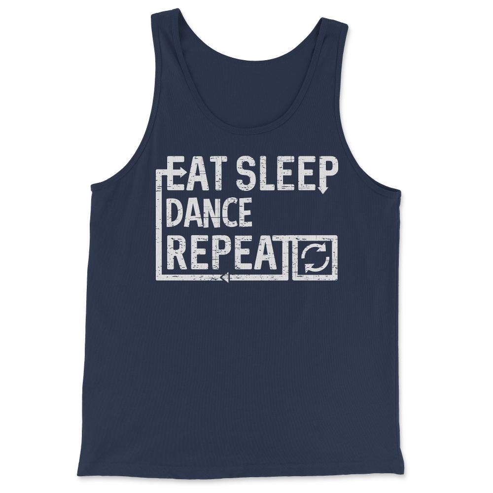Eat Sleep Dance - Tank Top - Navy