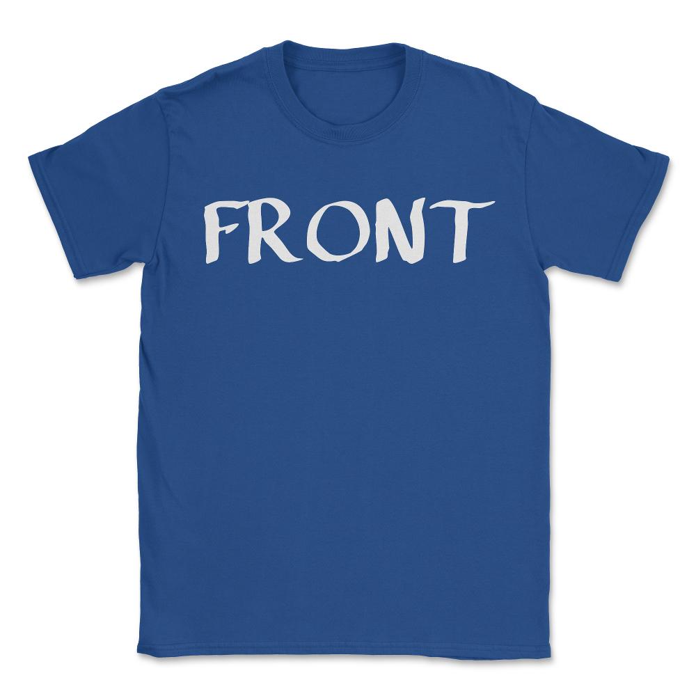 Front - Unisex T-Shirt - Royal Blue