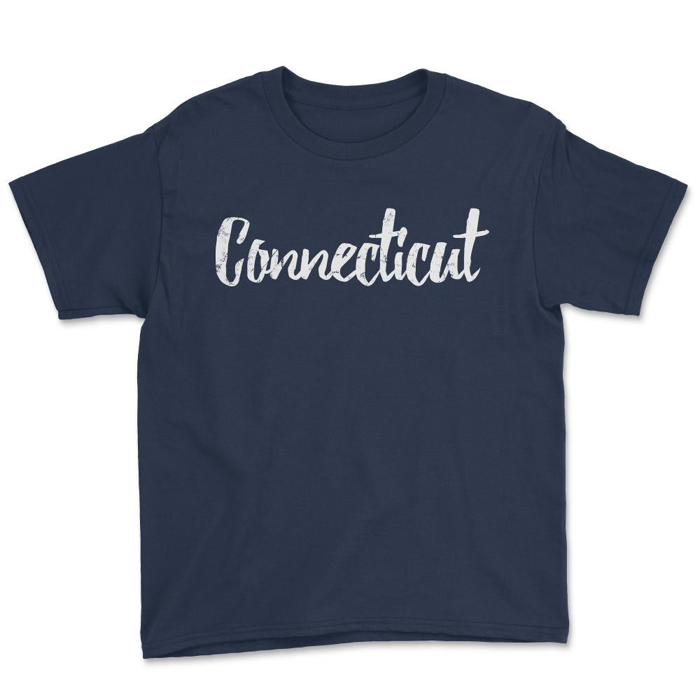 Connecticut - Youth Tee - Navy