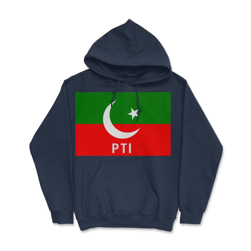 Pakistan PTI Party Flag - Hoodie - Navy
