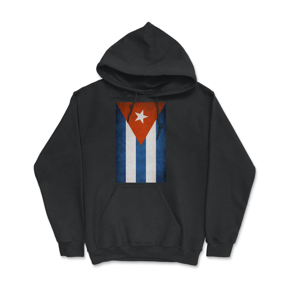 Flag Of Cuba - Hoodie - Black