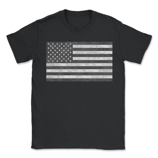Tactical USA Flag Retro - Unisex T-Shirt - Black