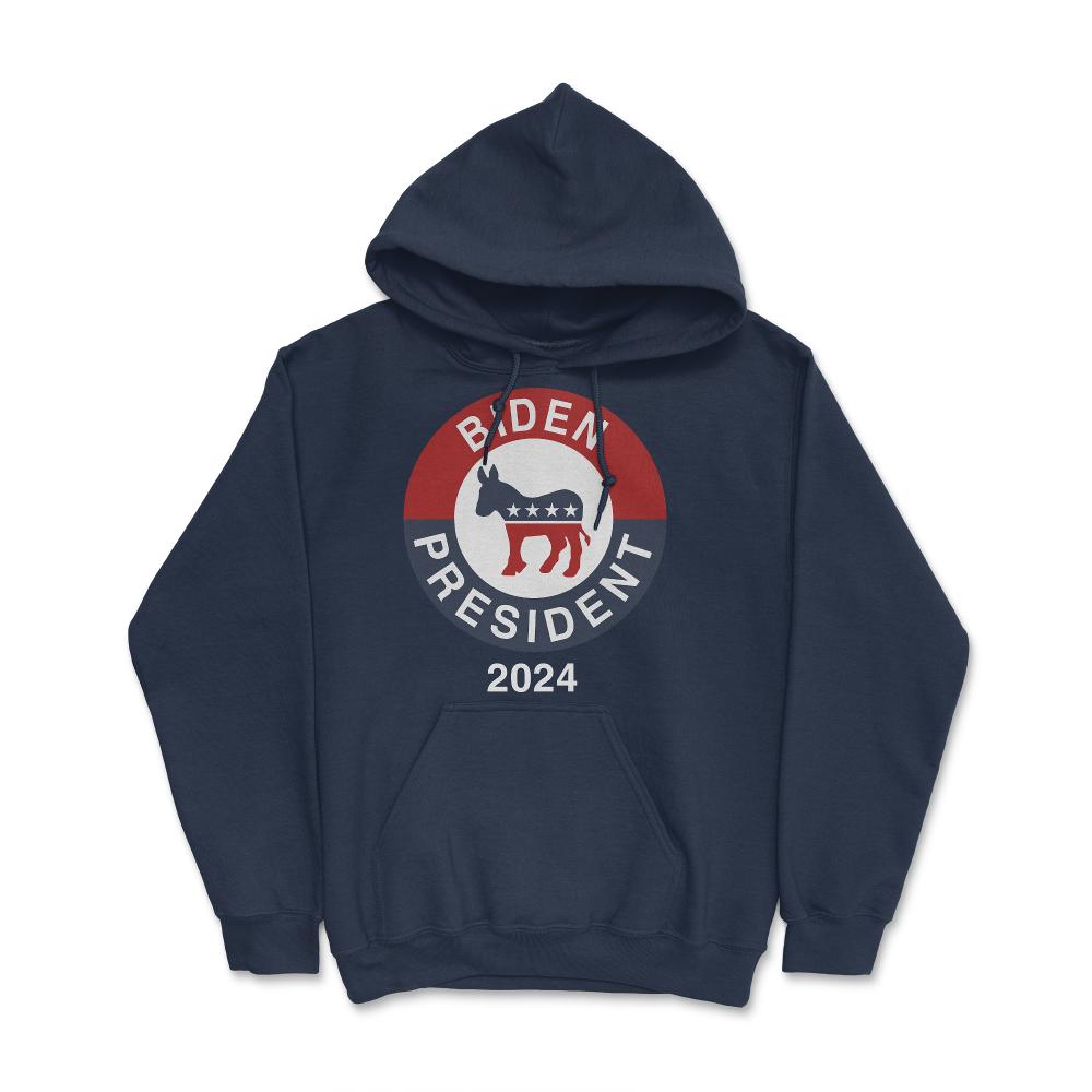 Biden For President 2024 - Hoodie - Navy
