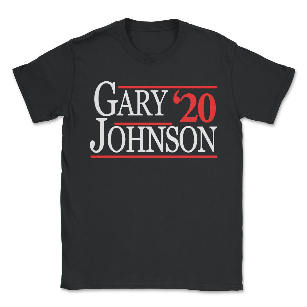 Gary Johnson 2020 - Unisex T-Shirt - Black