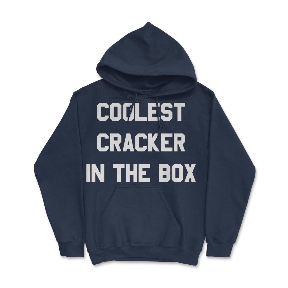 Coolest Cracker In The Box - Hoodie - Navy