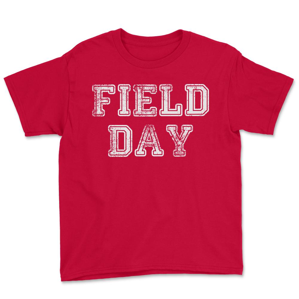 School Field Day - Youth Tee - Red