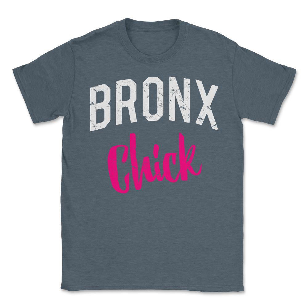 Bronx Chick - Unisex T-Shirt - Dark Grey Heather