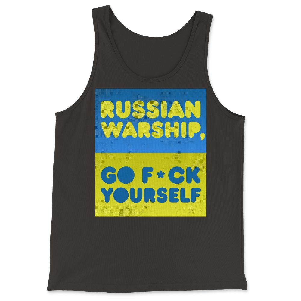 Russian Warship Go F*ck Yourself - Tank Top - Black