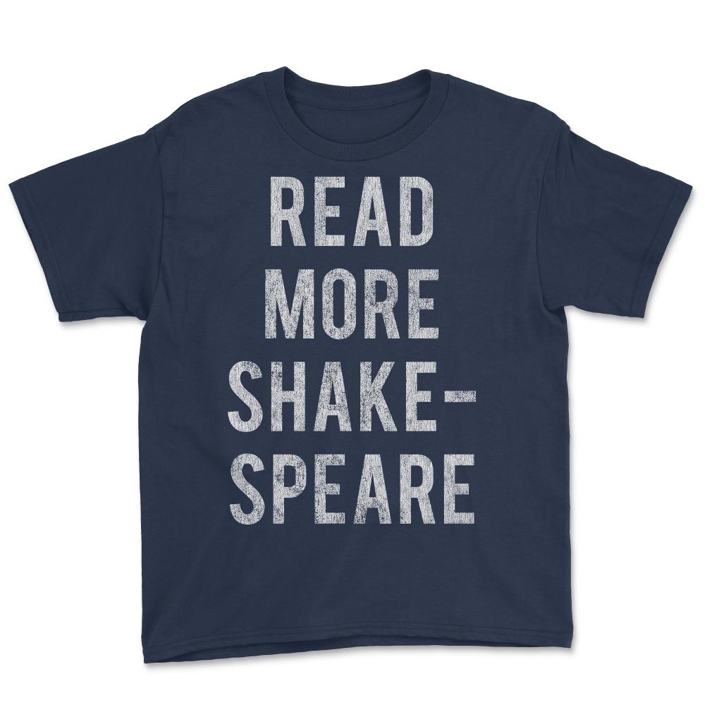 Read More Shakespeare Retro - Youth Tee - Navy