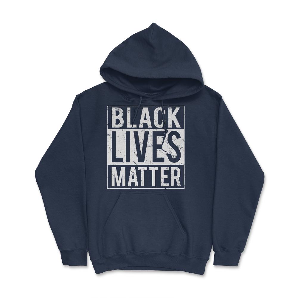 Black Lives Matter BLM - Hoodie - Navy