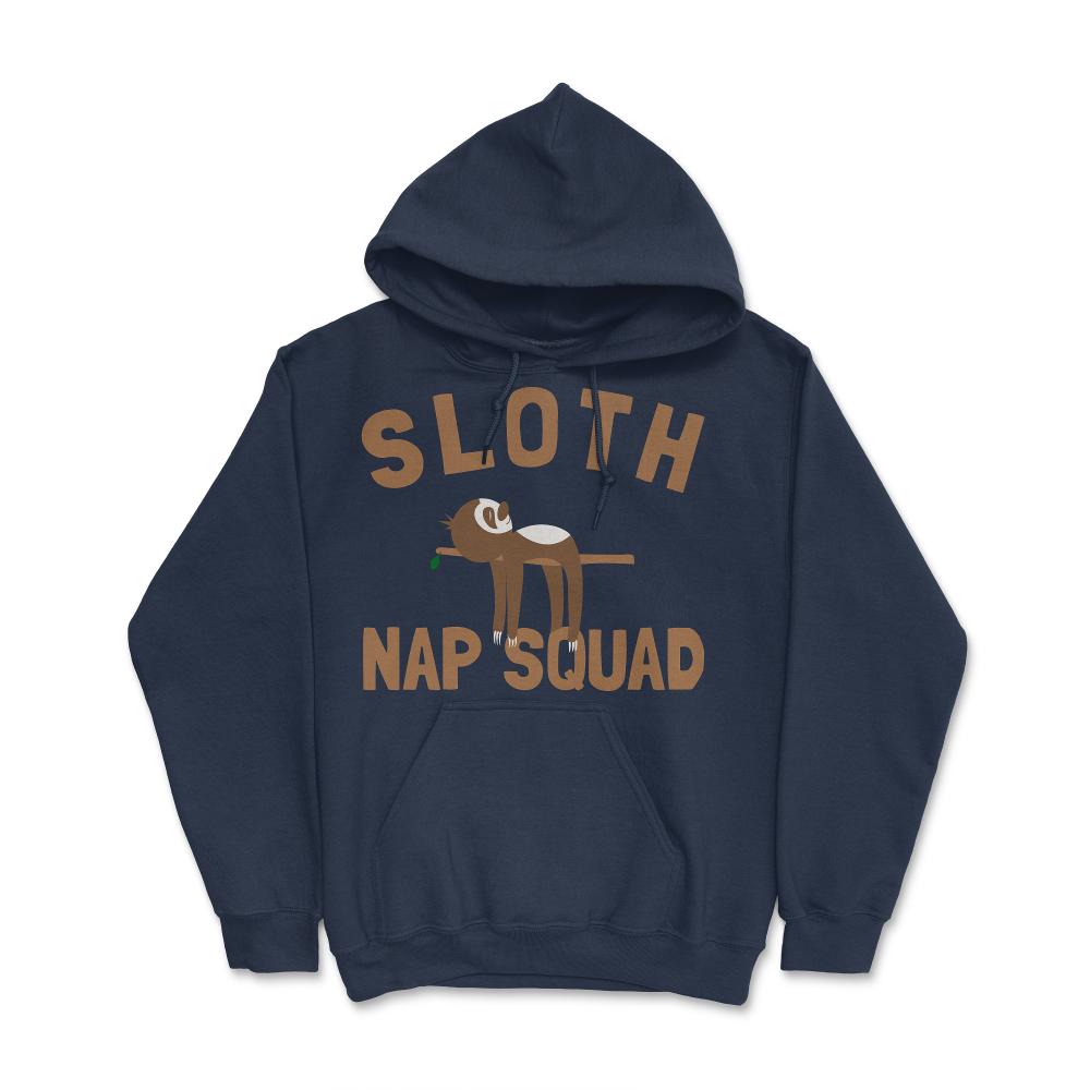 Sloth Nap Squad - Hoodie - Navy