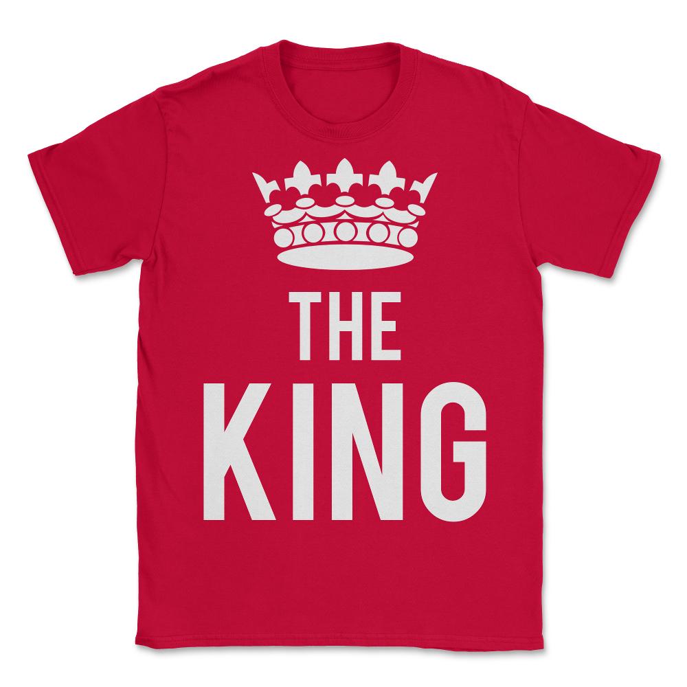The King - Unisex T-Shirt - Red