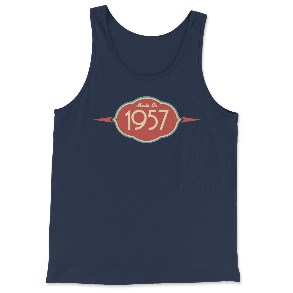 Retro Made In 1957 - Tank Top - Navy