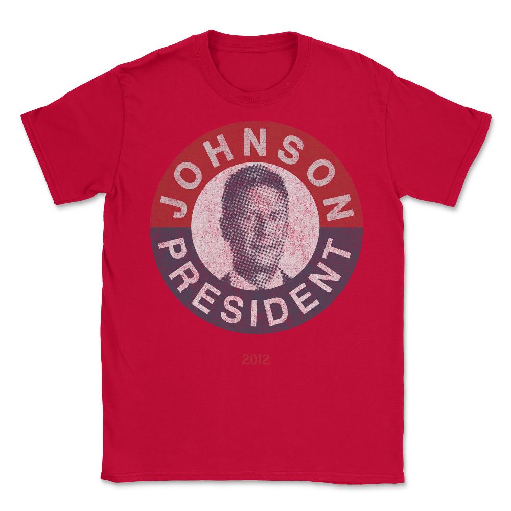 Gary Johnson for President 2012 Retro - Unisex T-Shirt - Red
