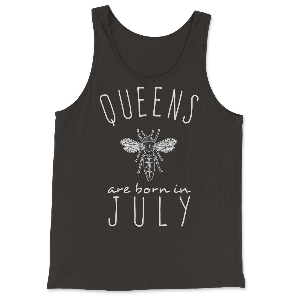 Queens Are Born In July - Tank Top - Black