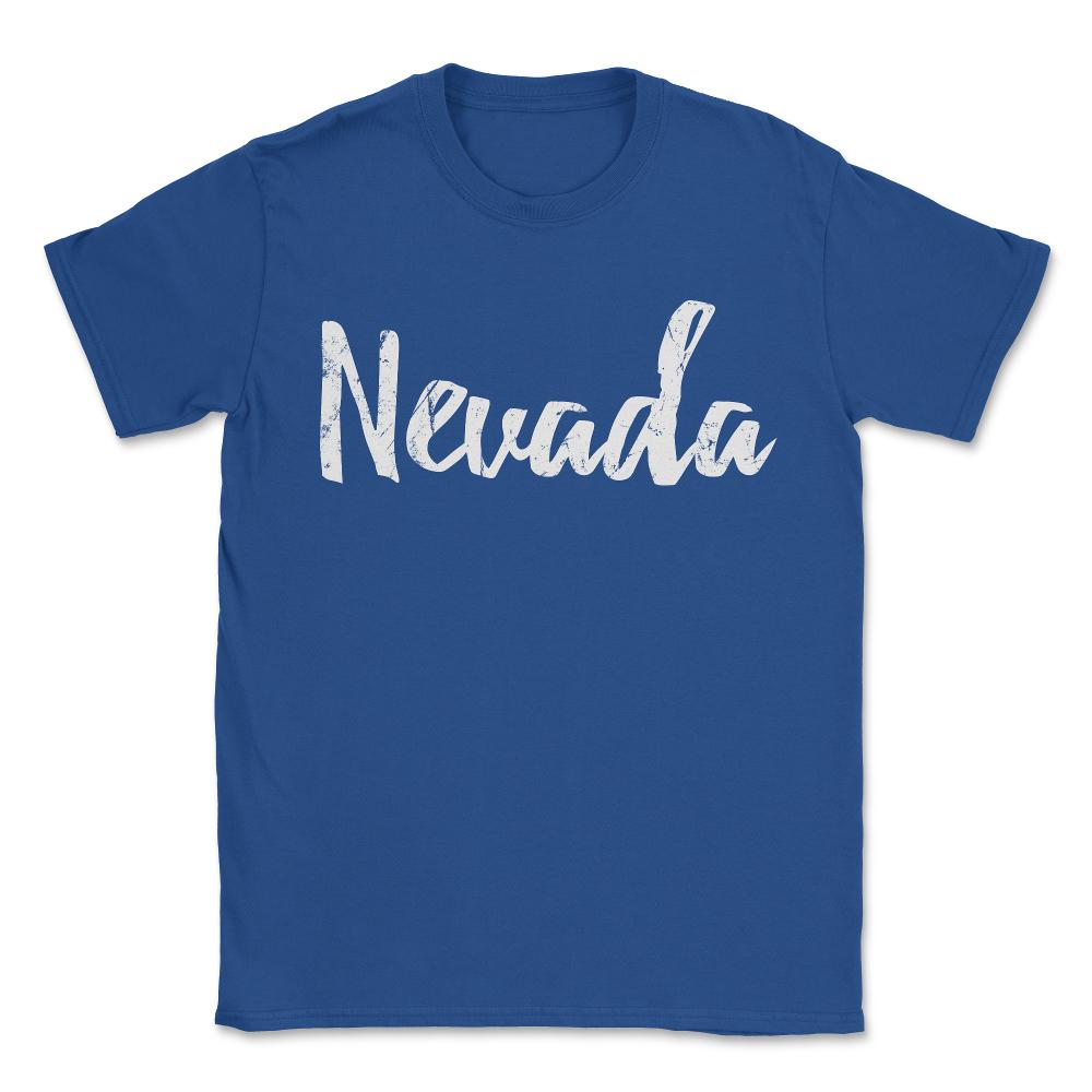 Nevada - Unisex T-Shirt - Royal Blue