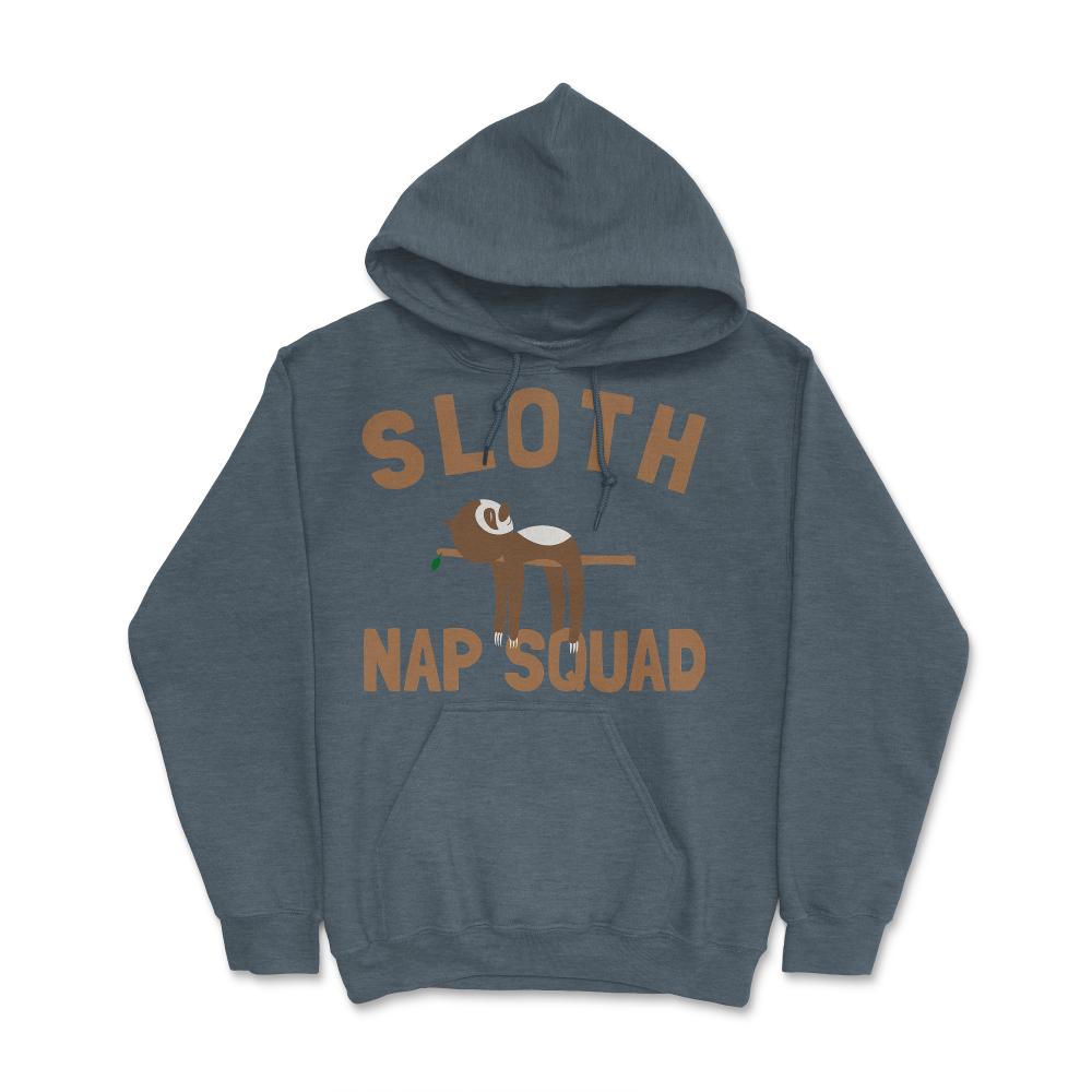 Sloth Nap Squad - Hoodie - Dark Grey Heather