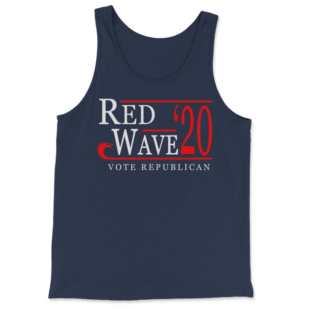 Red Wave Vote Republican 2020 Election - Tank Top - Navy