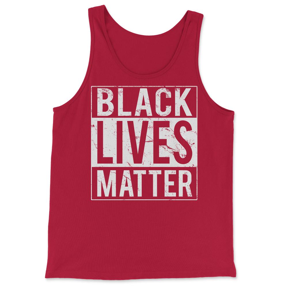 Black Lives Matter BLM - Tank Top - Red