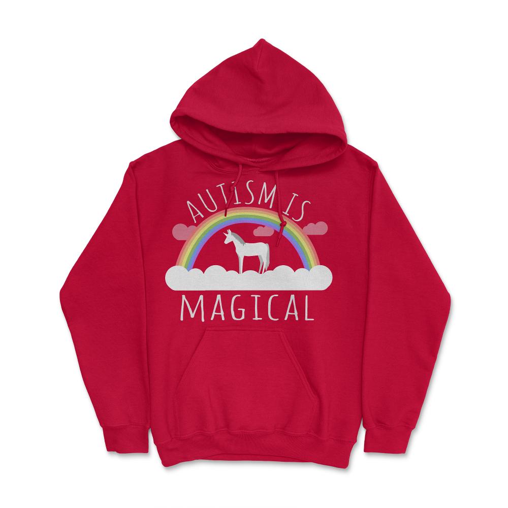 Autism Is Magical - Hoodie - Red