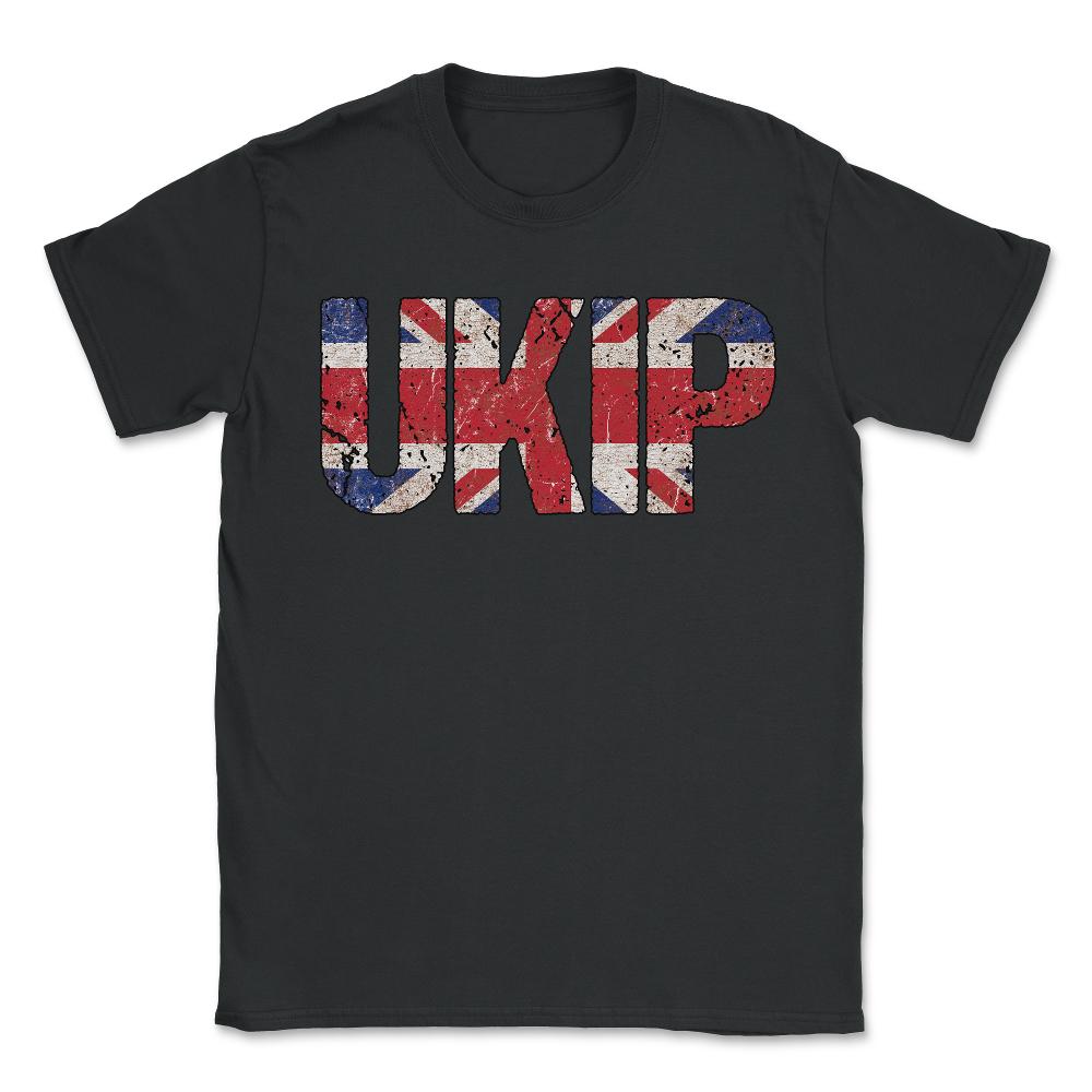 UKIP UK Independence Party - Unisex T-Shirt - Black