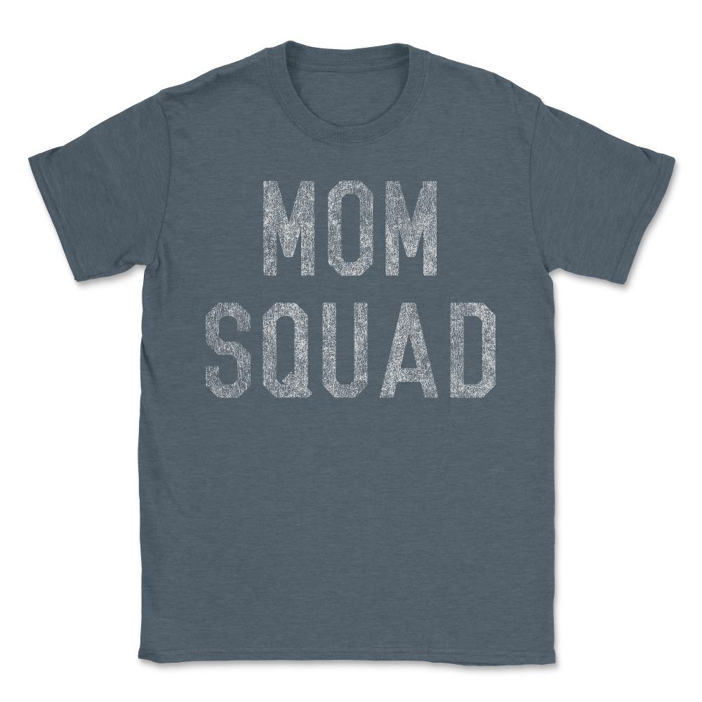 Mom Squad Retro - Unisex T-Shirt - Dark Grey Heather