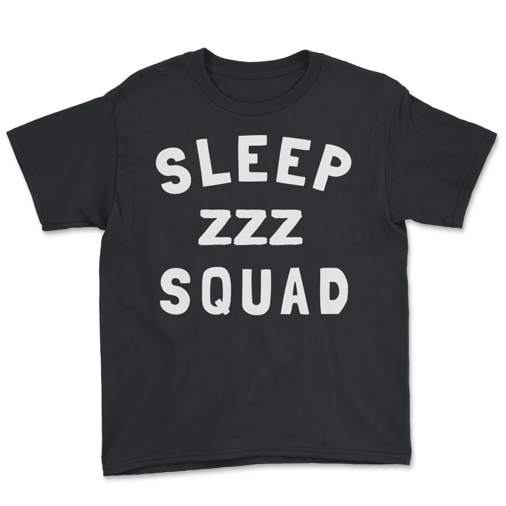 Sleep Squad - Youth Tee - Black