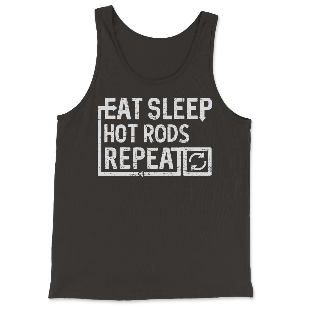 Eat Sleep Hot Rods - Tank Top - Black
