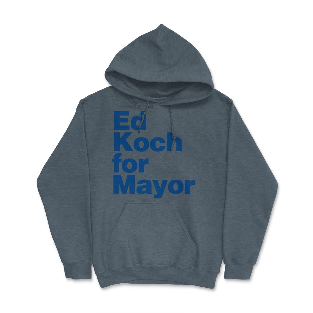 Ed Koch For Mayor - Hoodie - Dark Grey Heather