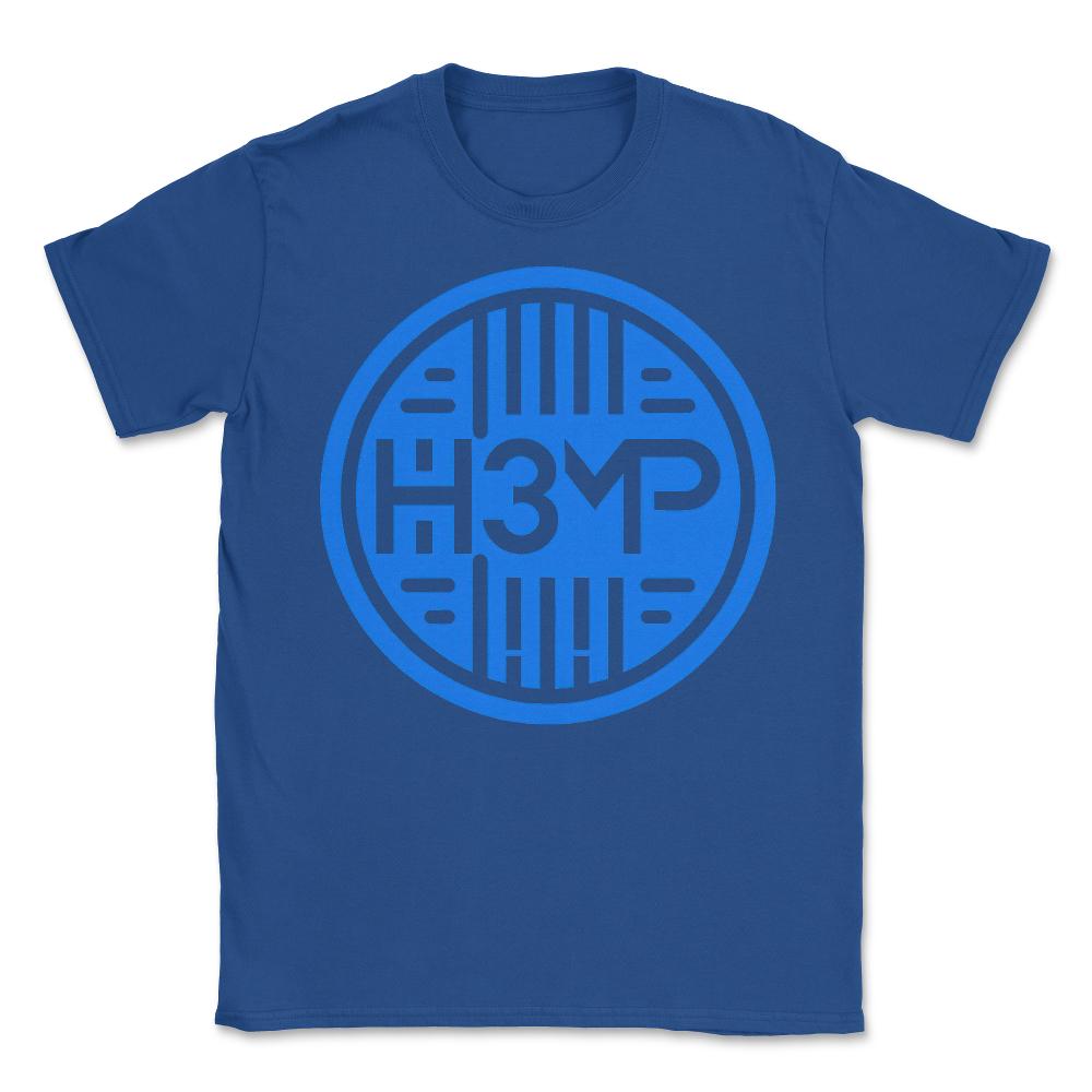 DJ H3MP Official Logo - Unisex T-Shirt - Royal Blue