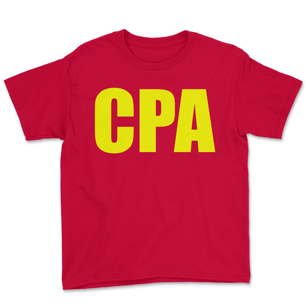 CPA - Youth Tee - Red