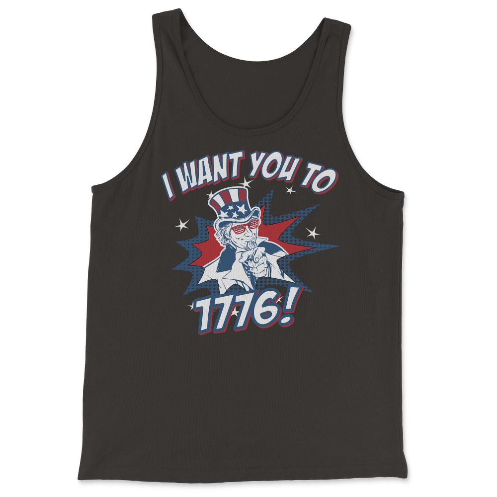 I Want You To 1776 4th of July - Tank Top - Black