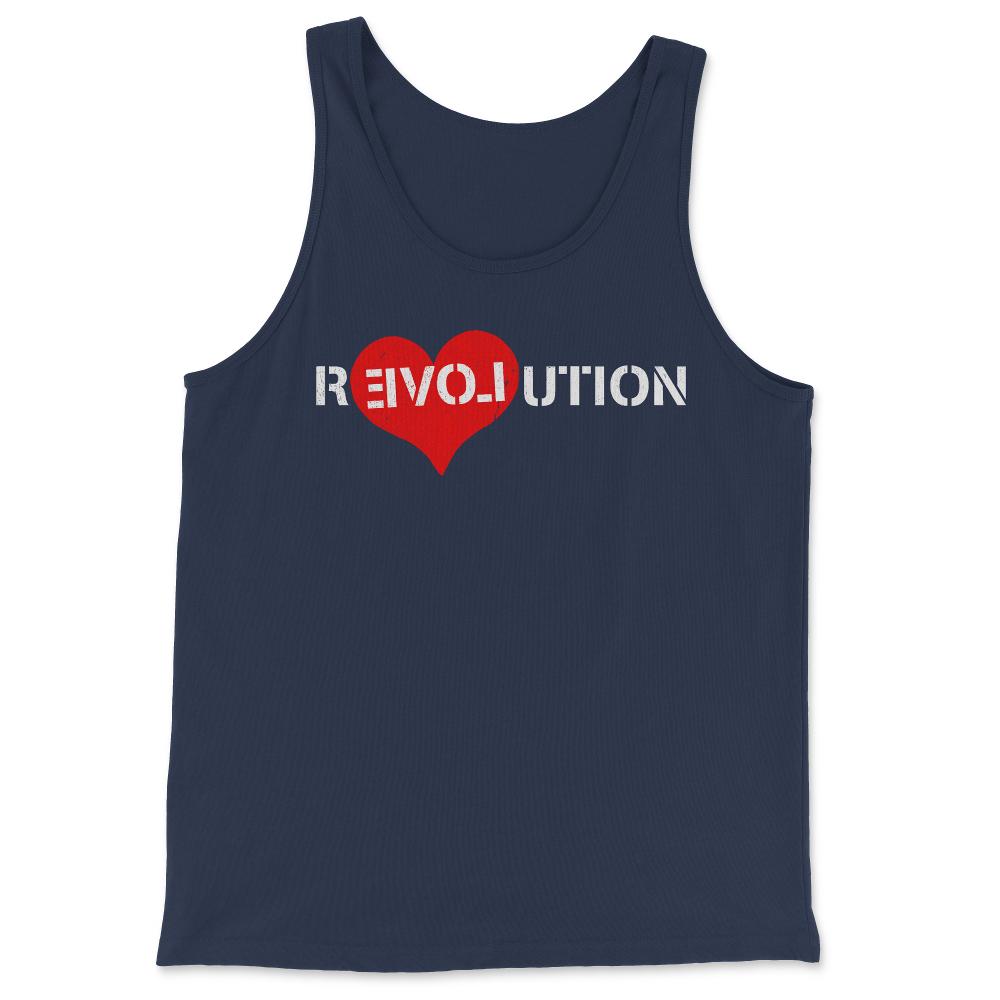 Revolution Of Love - Tank Top - Navy