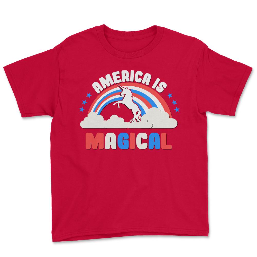 America Is Magical - Youth Tee - Red