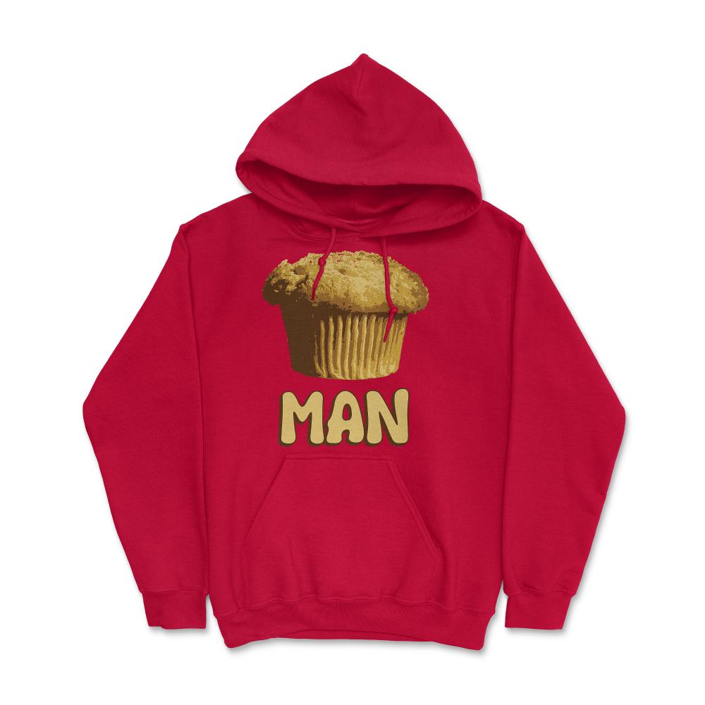 Muffin Man - Hoodie - Red