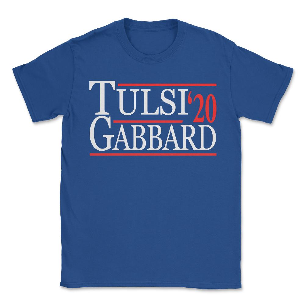 Tulsi Gabbard 2020 - Unisex T-Shirt - Royal Blue