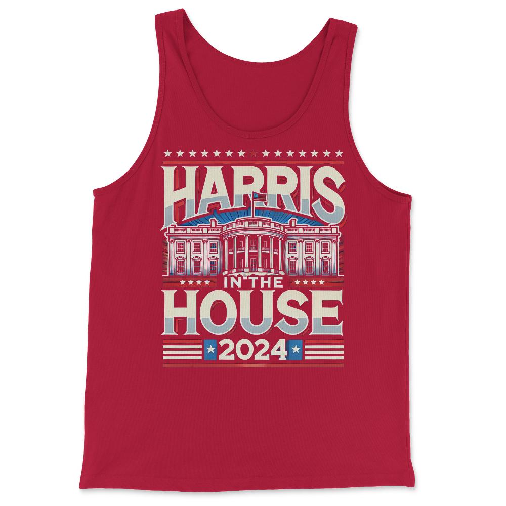 Kamala Harris in the House 2024 - Tank Top - Red