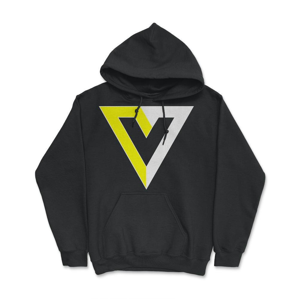 V Is For Voluntary AnCap Anarcho-Capitalism - Hoodie - Black