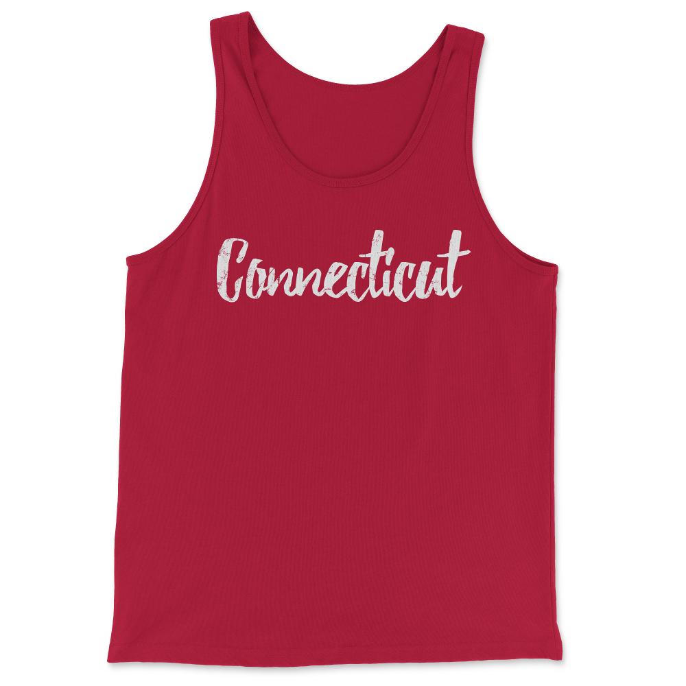 Connecticut - Tank Top - Red