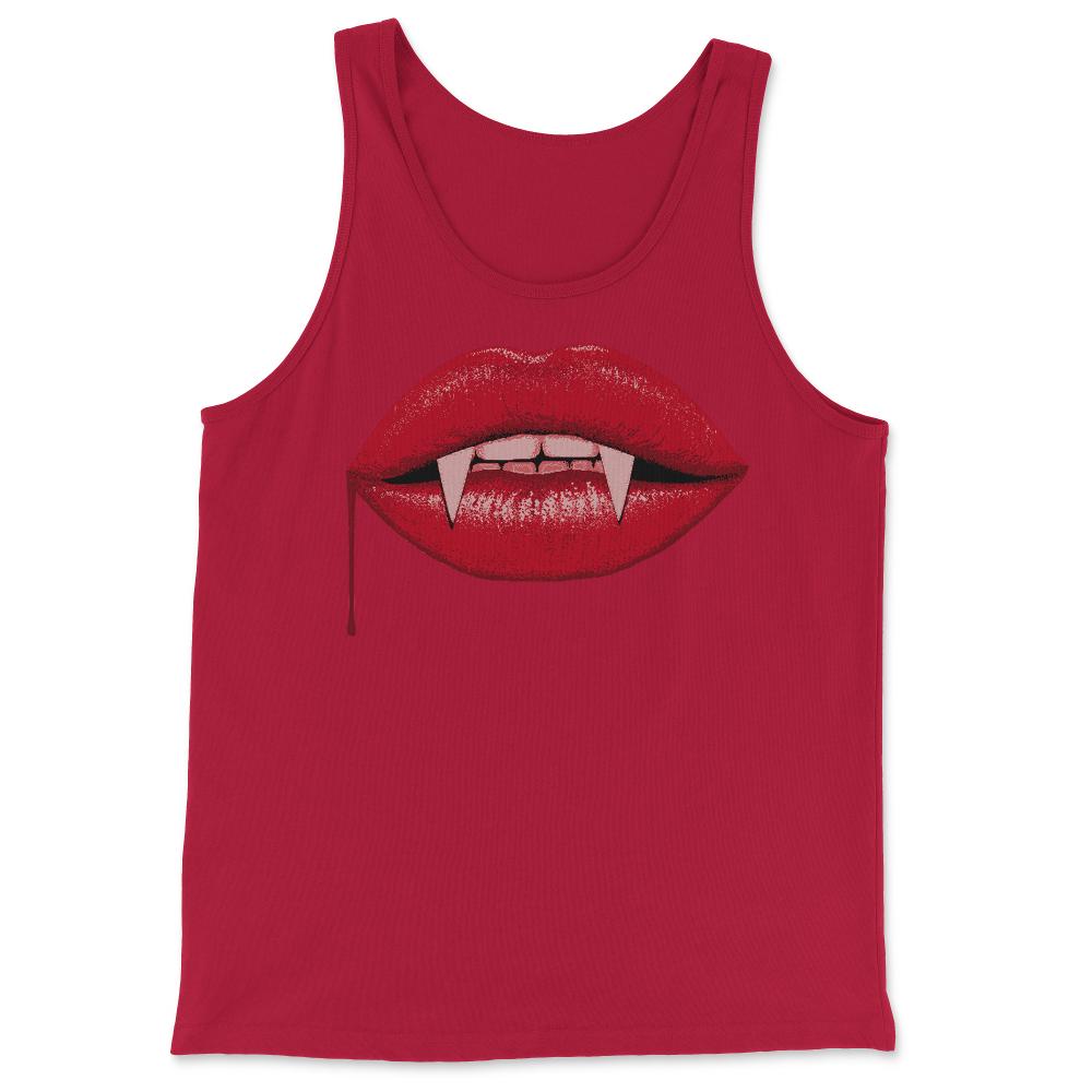 Vampire Lips - Tank Top - Red