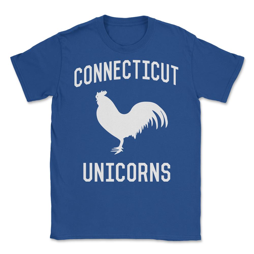 Connecticut Unicorns - Unisex T-Shirt - Royal Blue