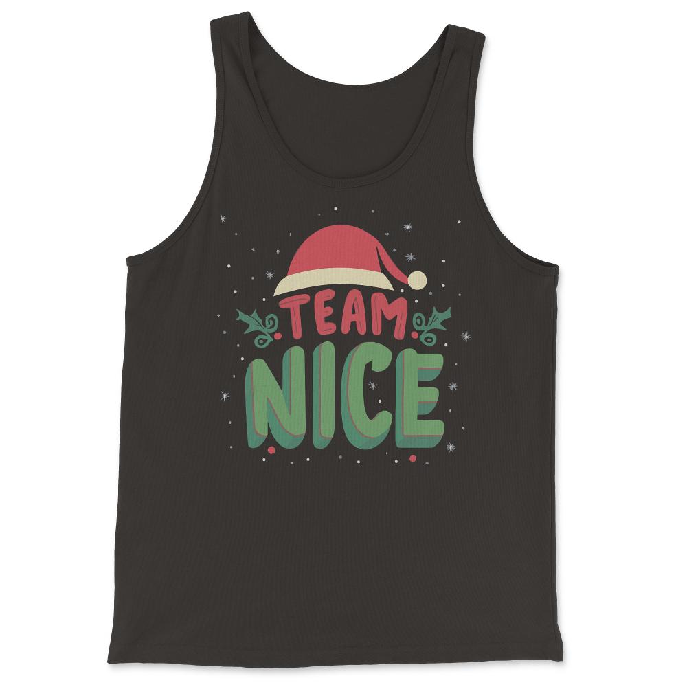 Team Nice Funny Christmas - Tank Top - Black