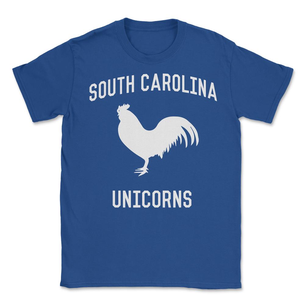 South Carolina Unicorns - Unisex T-Shirt - Royal Blue
