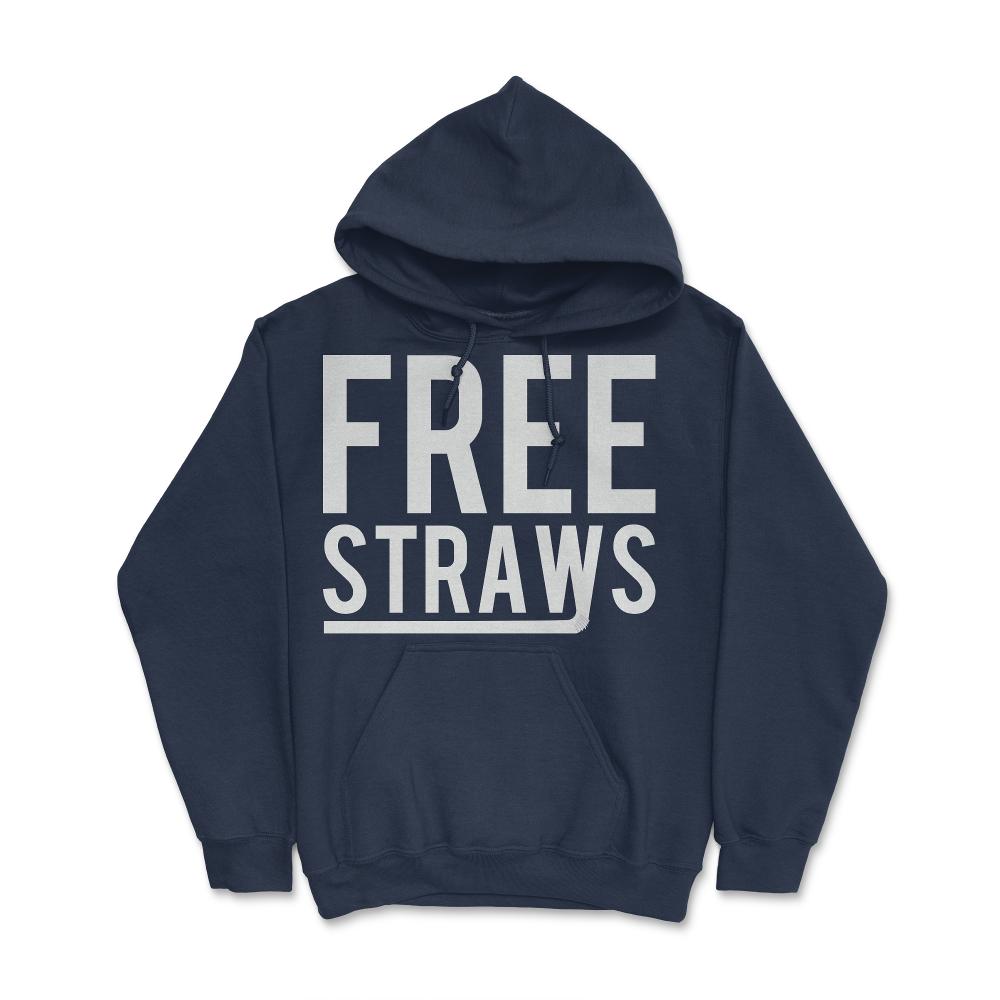Free Straws Anti-Ban - Hoodie - Navy
