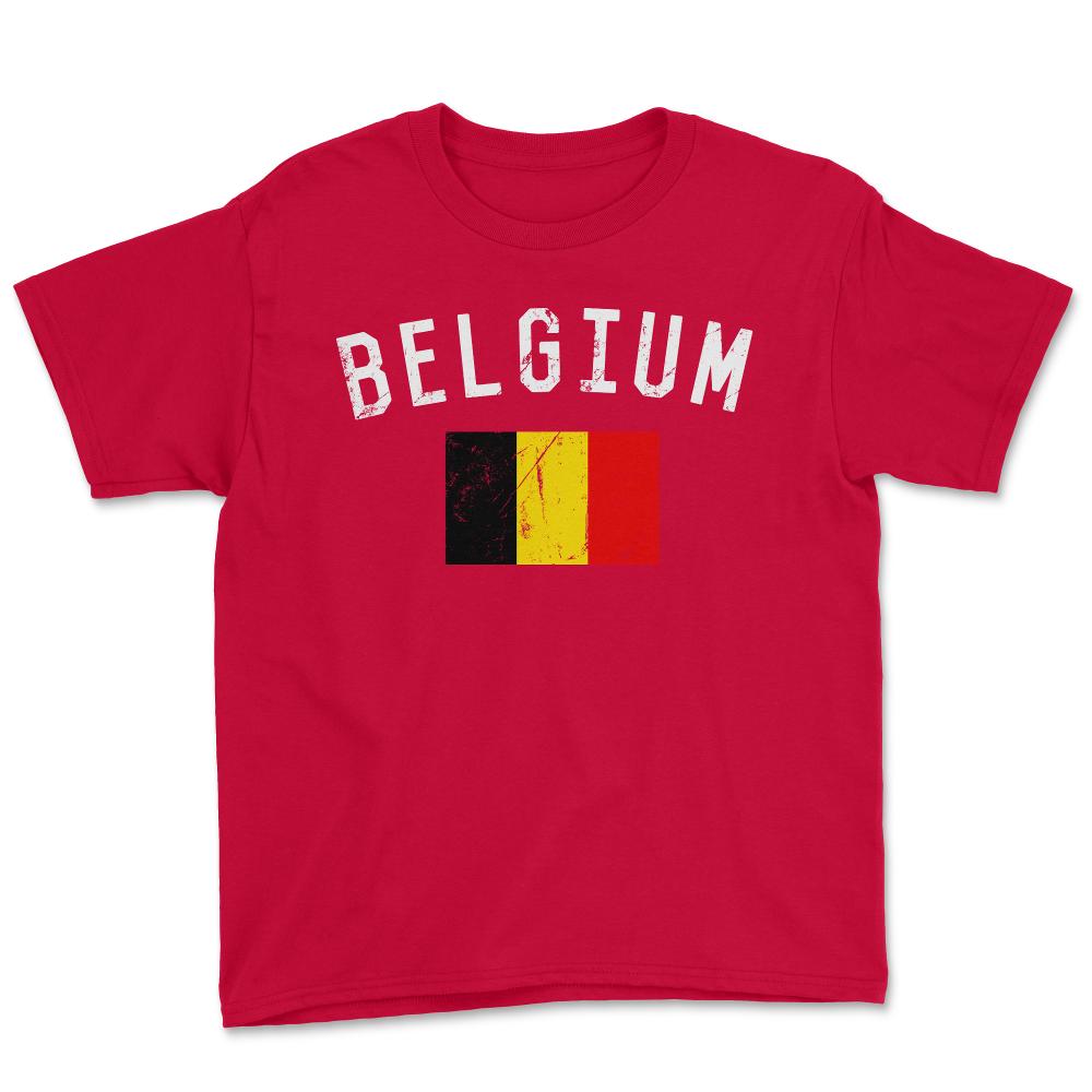 Belgium - Youth Tee - Red