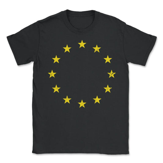 Retro EU - Unisex T-Shirt - Black