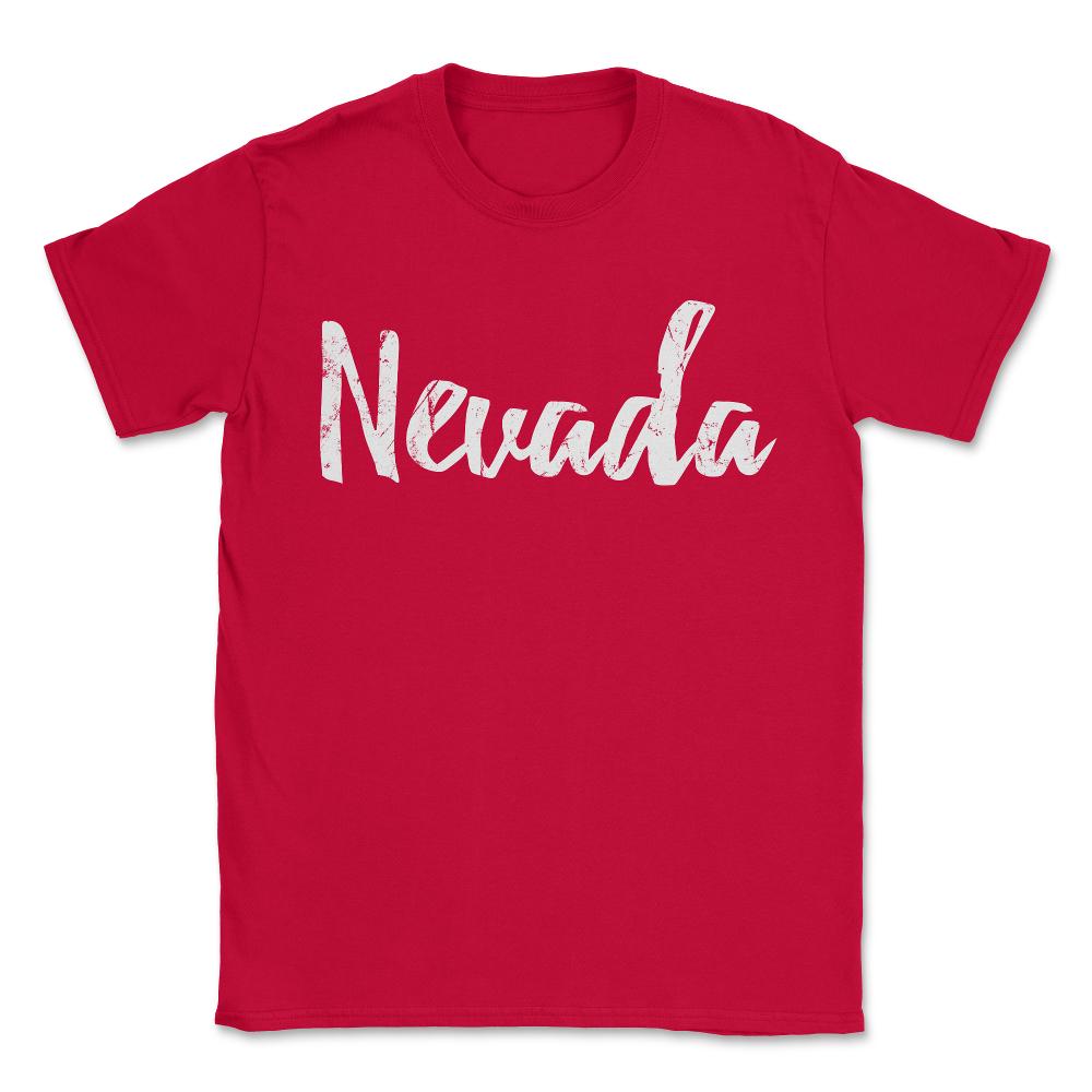 Nevada - Unisex T-Shirt - Red