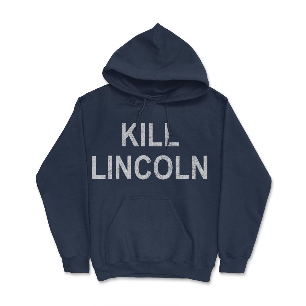 Kill Lincoln Retro - Hoodie - Navy